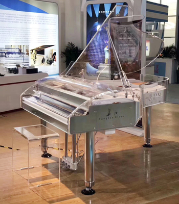 長(zhǎng)江鋼琴搭載Pianoforce自動(dòng)演奏系統(tǒng)驚艷亮相第十一屆中國(guó)-東北亞博覽會(huì)，引領(lǐng)樂器零售新潮流